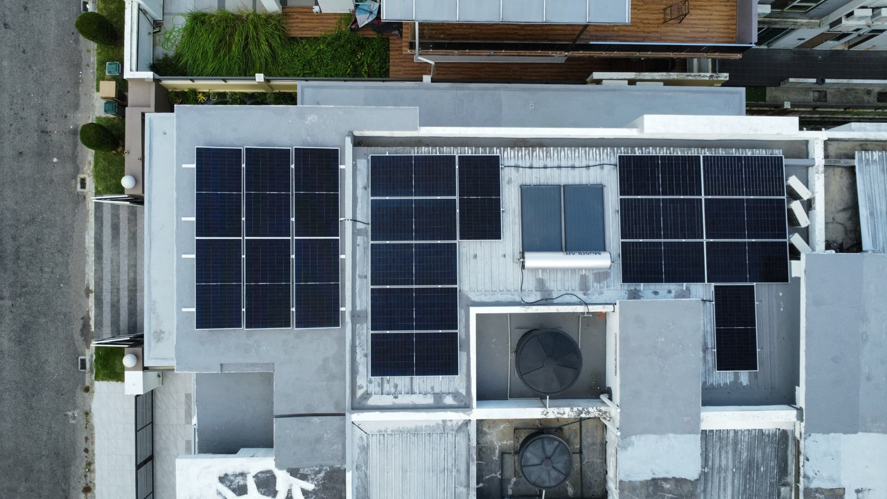 11.02 kWp solar installation in Taman Mount Austin, Johor