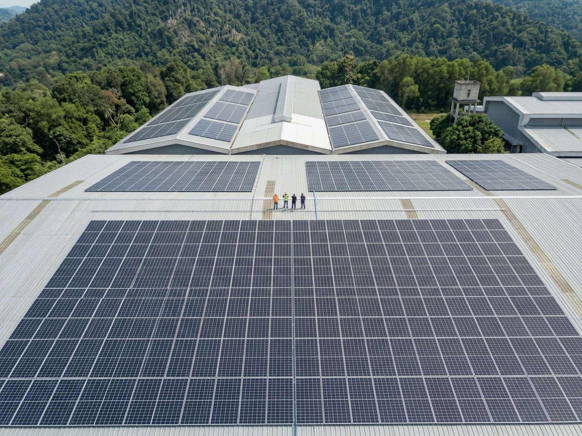 300 kWp solar installation at office complex in Petaling Jaya