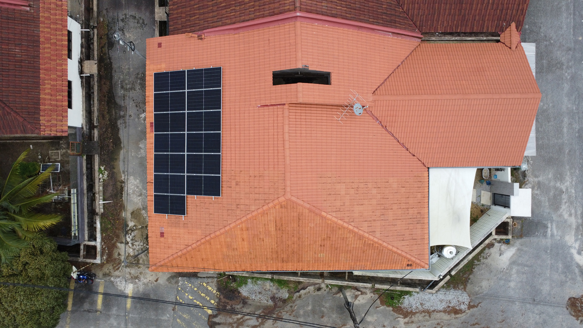 7.54 kWp solar installation in Sungai Soi, Kuantan